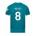 Cheap Wolves Ruben Neves #8 Away Football Shirt 2022-23 Short Sleeve
